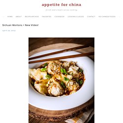Sichuan Wontons, plus 20 Recipe Ideas for Chinese New Year