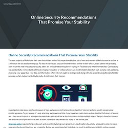 sicurezza online