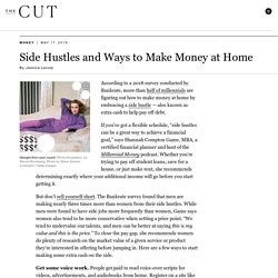 24 Side Hustles and Ways to Make Money at Home