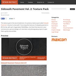 Sidewalk Pavement Vol. 2: Texture Pack