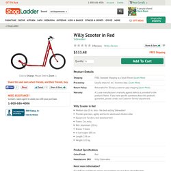 Willy Scooter in Red