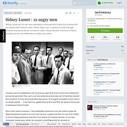 Sidney Lumet : 12 angry men (with images) · IanFinkbrau