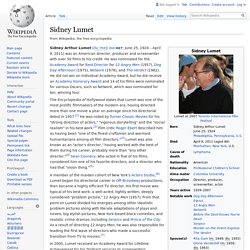 Sidney Lumet