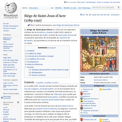 Siège de Saint-Jean-d'Acre (1189-1191)
