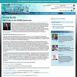 Siemens STEM - QR Codes in the STEM Classroom