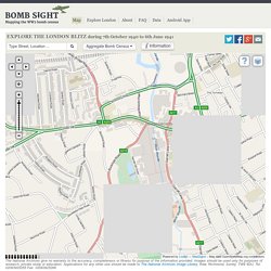 Bomb Sight - Mapping the World War 2 London Blitz Bomb Census