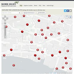 Bomb Sight - Mapping the World War 2 London Blitz Bomb Census