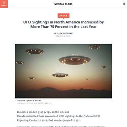 UFO Sightings Increase in 2019