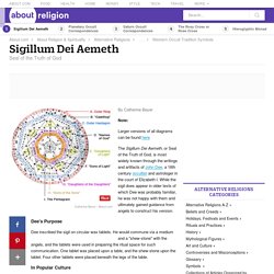 Sigillum Dei Aemeth - Sigil of Ameth