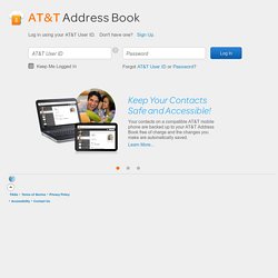   AT&T Address Book