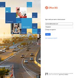 Sign in to Office 365