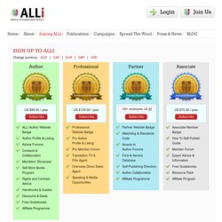 Sign up to ALLi