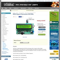 DDS Signal Generator-SG100x [SG100x] - $45.00