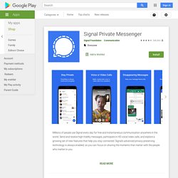 TextSecure Messagerie Privée