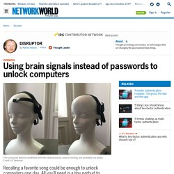 Unlocking Computers With Brain Signals Instead of Passwords