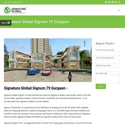 Signature Global Signum 79 Gurgaon - signatureglobalsector79