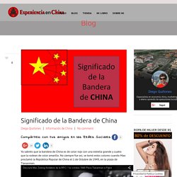 Significado de la Bandera de China