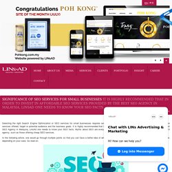 Significance Of SEO Services For Small Businesses - Best Advertising Agency In Kuala Lumpur, Malaysia