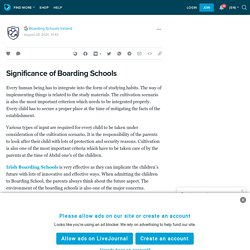 Significance of Boarding Schools : ext_5780451 — LiveJournal