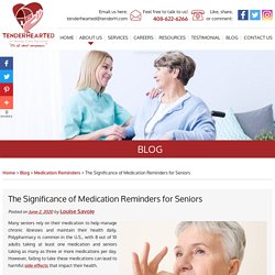The Significance of Medication Reminders for Seniors