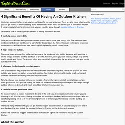 Design The Perfect Outdoor Kitchen Orlando