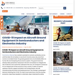 Significant Impact of COVID-19 on Aircraft Ground Equipment in Semiconductors and Electronics Industry