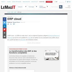 Que signifie ERP cloud? - Definition IT de Whatis.fr