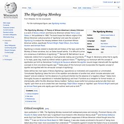 The Signifying Monkey