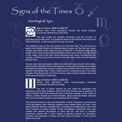 Signs of the Times: Astrological Ages