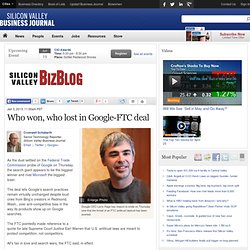Who won, who lost in Google-FTC deal
