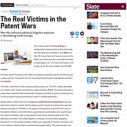 Patent wars, Silicon Valley, and DIY software innovators