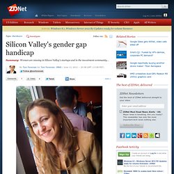 Silicon Valley's gender gap handicap