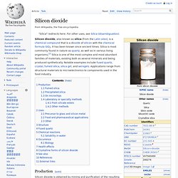 Dioxidul de siliciu
