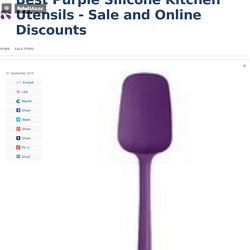 Best Purple Silicone Kitchen Utensils - Sale and Online Discounts