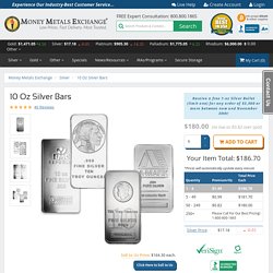 10 oz Silver Bar: Buy .999 Pure Bullion Bars