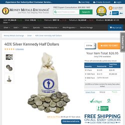 40% Silver Kennedy Half Dollars for Sale · Money Metals®