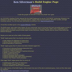Ken Silverman's Build Engine Page