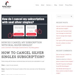 Find Silversingles Customer Service