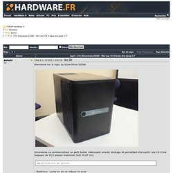 Silverstone DS380 - Mini tour ITX 8 baies Hot-swap 3.5" [TU] - Boitier - Hardware