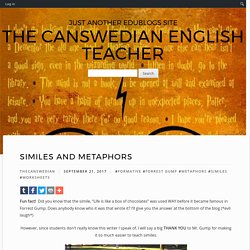 Similes and Metaphors – The Canswedian English Teacher