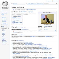 Simon Blackburn