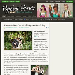 Simone & Daryl's Australian garden wedding