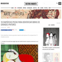 19 simpáticas pistas para identificar obras de grandes pintores - Cultura Inquieta