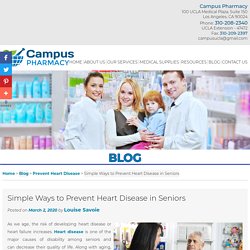 Simple Ways to Prevent Heart Disease in Seniors