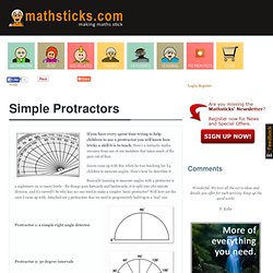 Simple Protractors