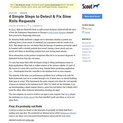 4 Simple Steps to Detect &amp; Fix Slow Rails Requests