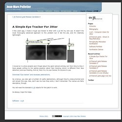 A Simple Eye Tracker For Jitter « Jean-Marc Pelletier