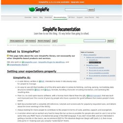 Documentation: What is SimplePie?