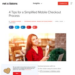 4 Tips for a Simplified Mobile Checkout Process