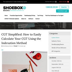 CGT Simplified: How to Easily Calculate Your CGT Using the Indexation Method